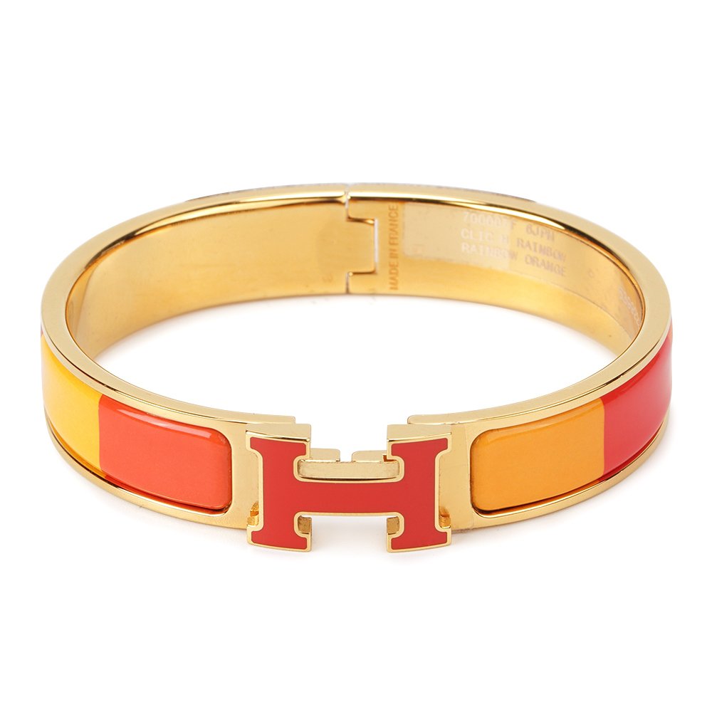 ¡®Loco¡¯H BRACELET ORANGE RAINBOW CERAMIC