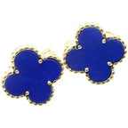 ¡®Loco¡¯CLOVER MINI 9.5MM TURQUOISE EARRINGS