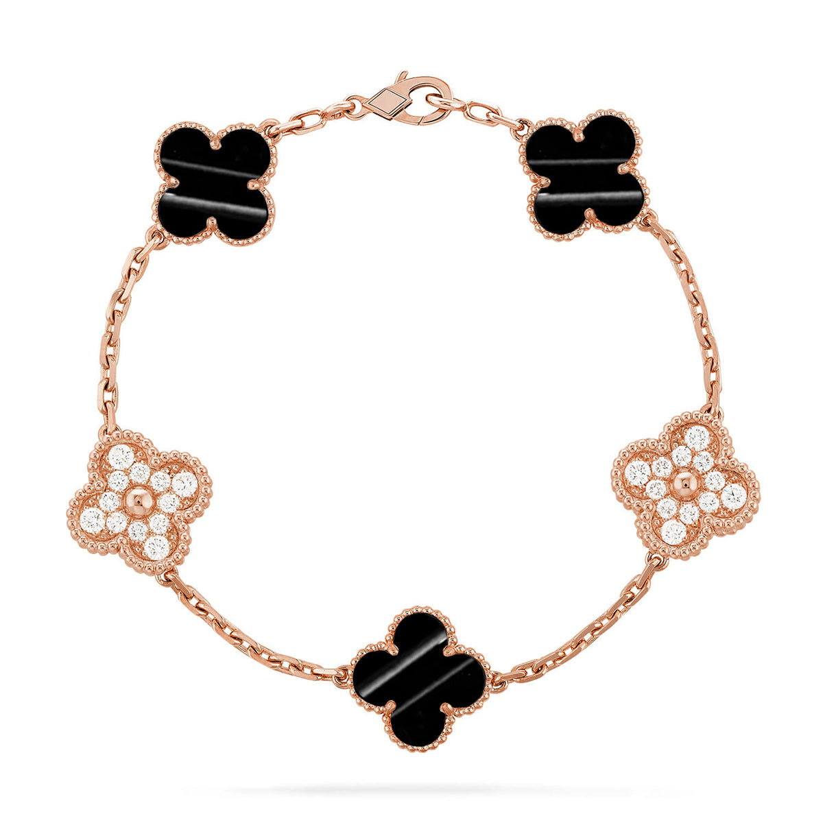 [Loco]New  CLOVER 5 MOTIF PULSAR STONE BRACELET COLLECTION