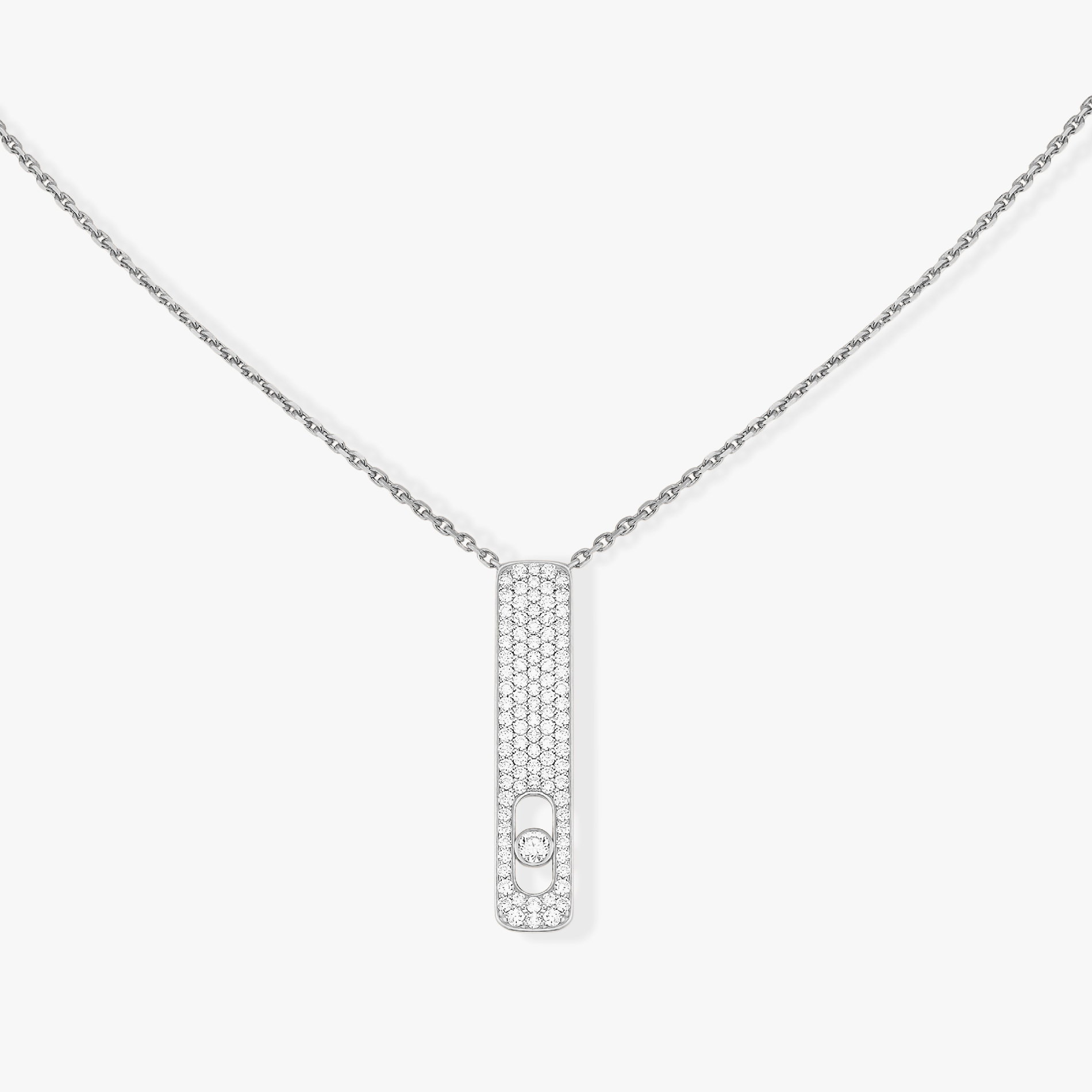 [Loco jewelrys]MY FIRST DIAMOND PAVED NECKLACE
