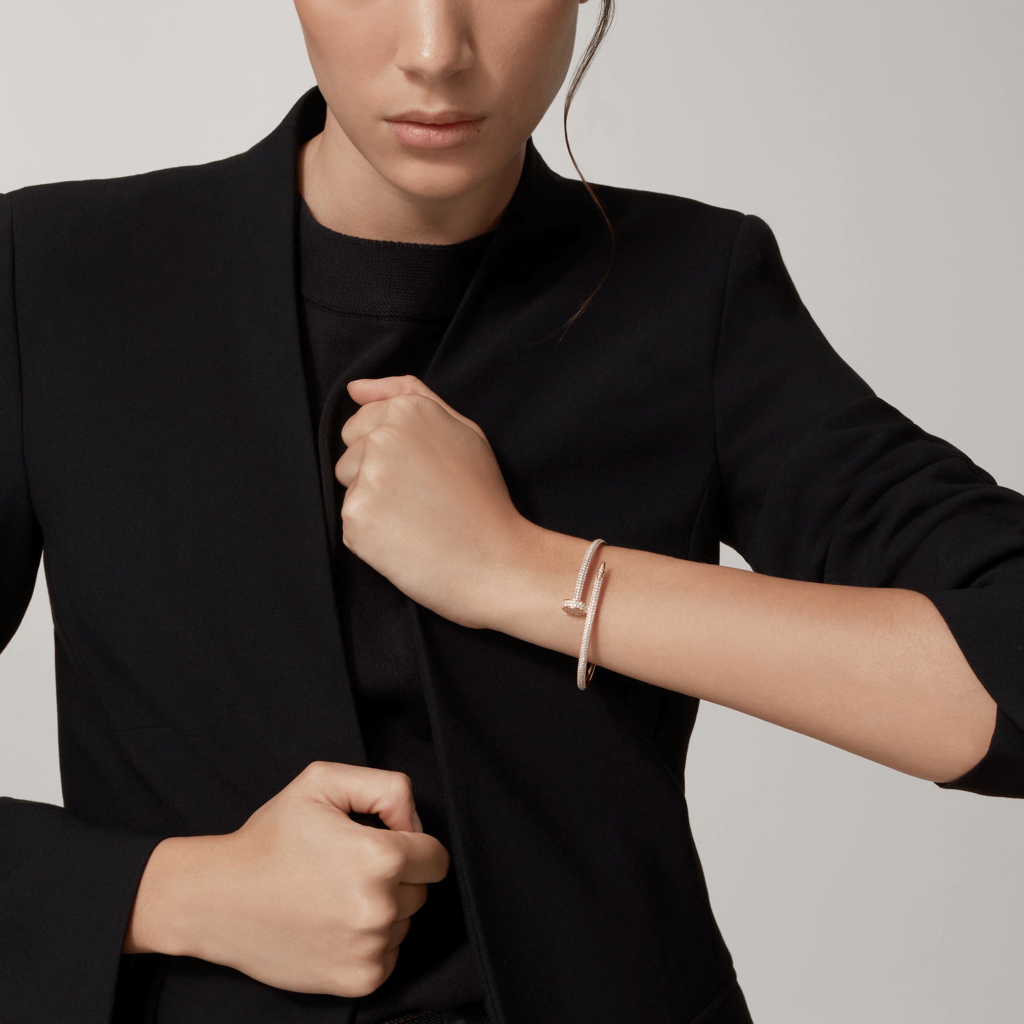 ¡®Loco¡¯JUSTE BRACELET 3.5MM ALL DIAMONDS