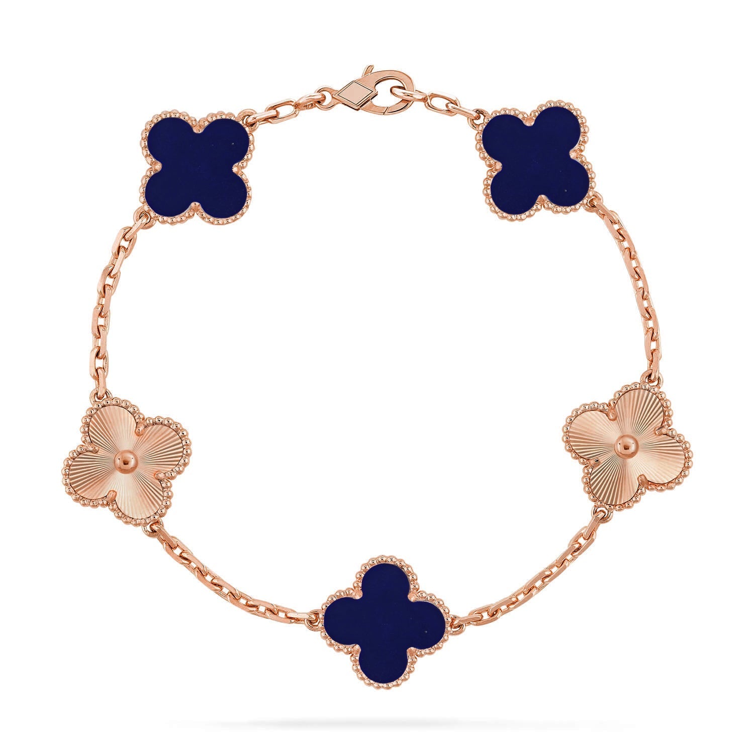 [Loco]New CLOVER 5 MOTIF LAPIS LAZULI BRACELET COLLECTION
