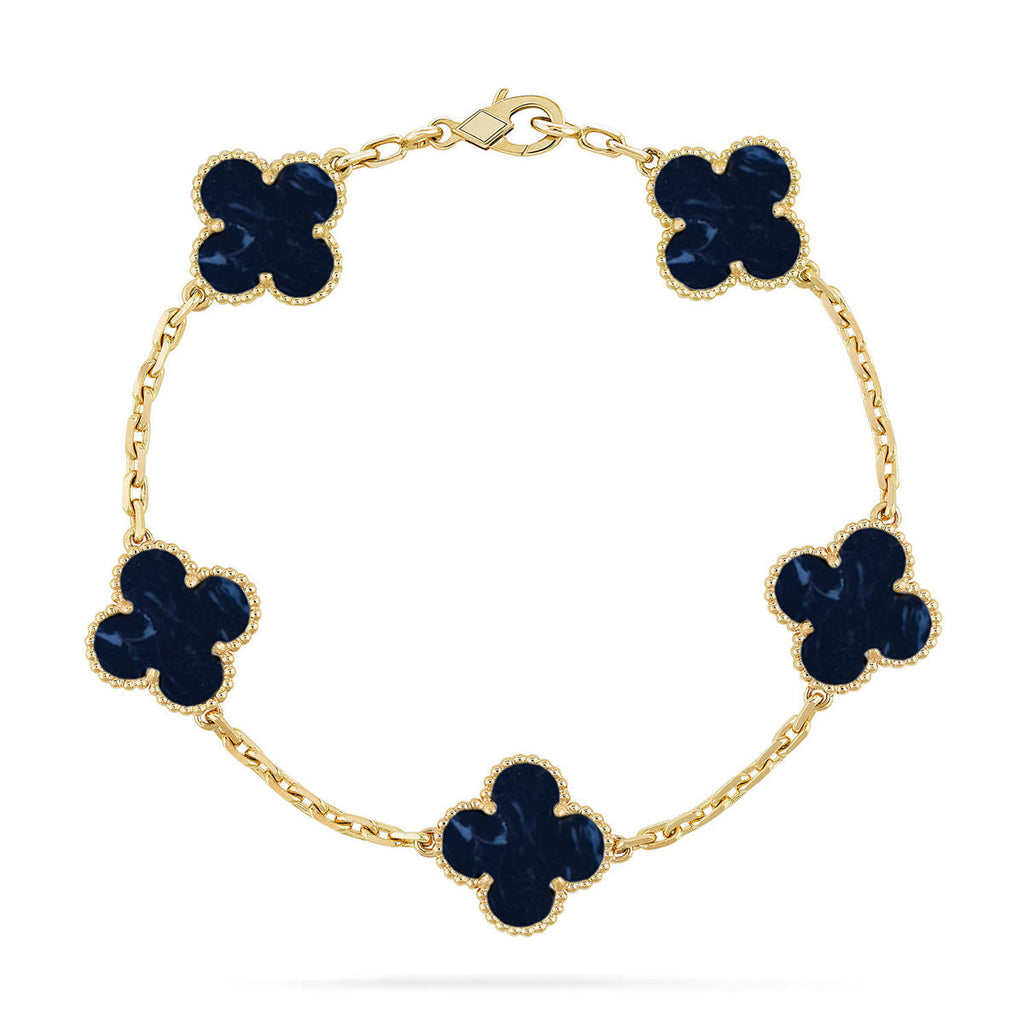 [Loco]New CLOVER 5 MOTIF PIETERSITE BRACELET COLLECTION