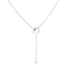 ¡®Loco¡¯FINESSE SILVER DIAMOND NECKLACE