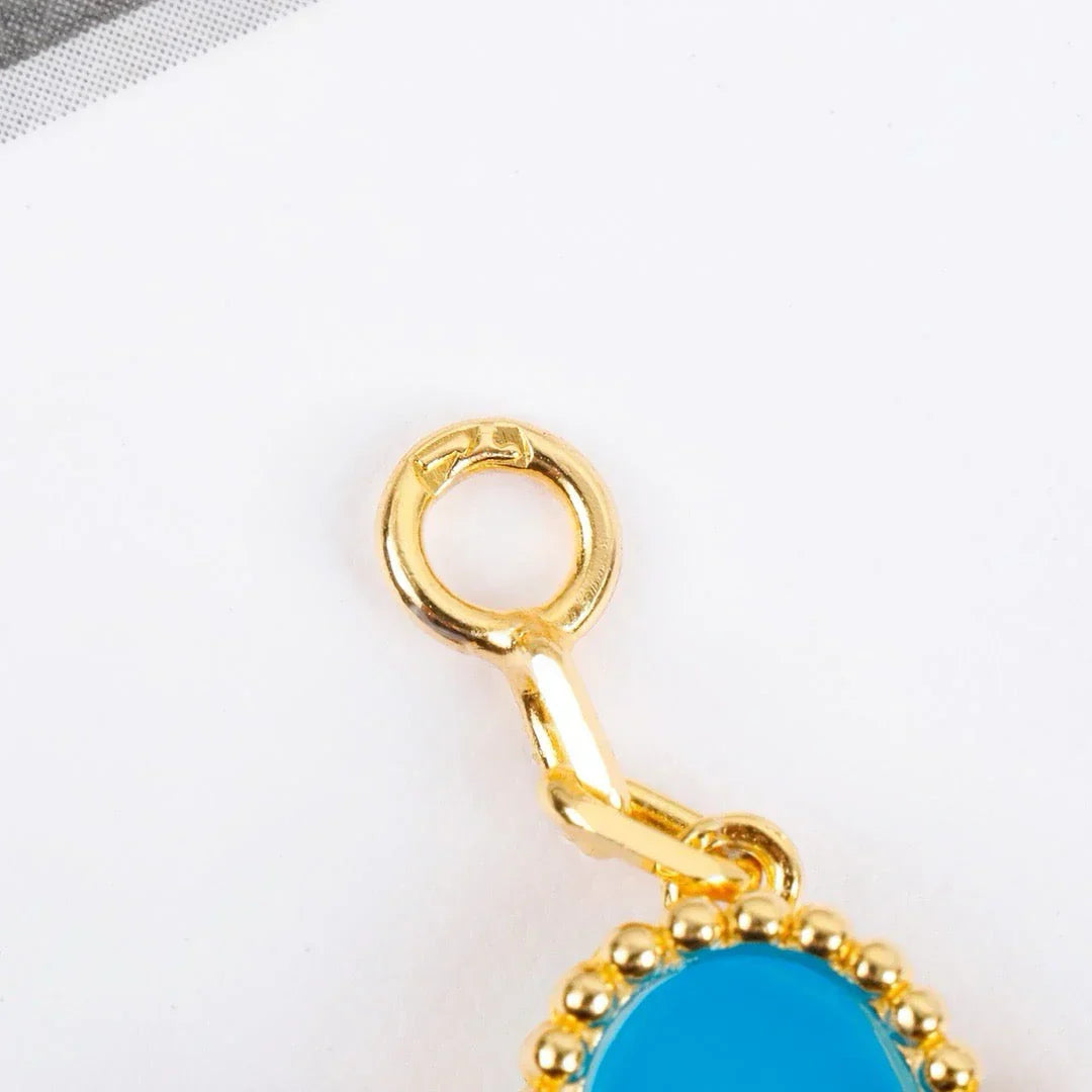 [Loco]New  CLOVER 5 MOTIF TURQUOISE BRACELET COLLECTION