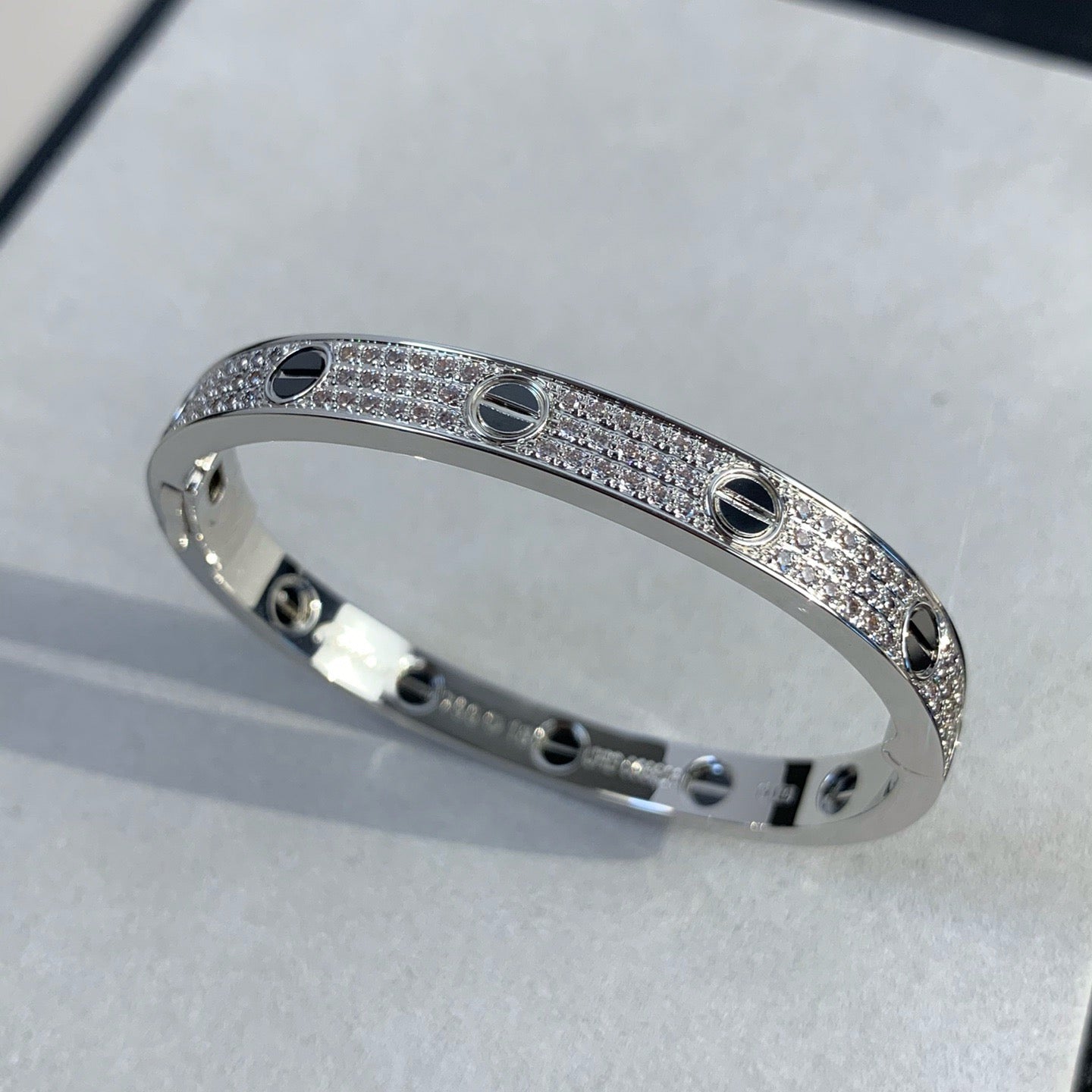 ¡®Loco¡¯LOVE BRACELET 6.1MM DIAMOND-PAVED CERAMIC