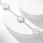 ¡®Loco¡¯CLOVER 10 MOTIFS WHITE MOTHER OF PEARL NECKLACE