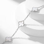¡®Loco¡¯CLOVER 10 MOTIFS WHITE MOTHER OF PEARL NECKLACE