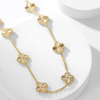 ¡®Loco¡¯CLOVER 10 MOTIFS LASER NECKLACE