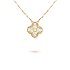 ¡®Loco¡¯CLOVER 15MM DIAMOND SINGLE FLOWER NECKLACE