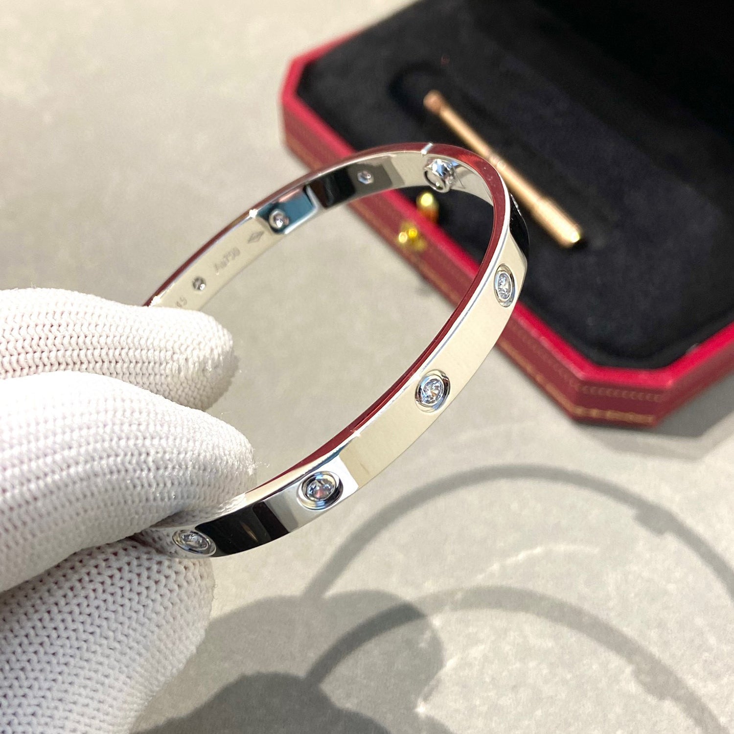 ¡®Loco¡¯LOVE BRACELET 6.1MM 10 DIAMONDS