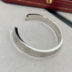 ¡®Loco¡¯LOVE BRACELET 6.1MM 1 DIAMOND OPEN CUFF