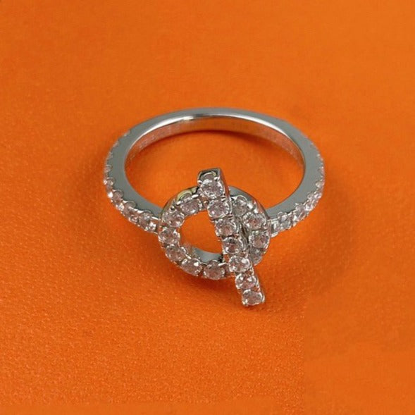 ¡®Loco¡¯ECHAPPEE RING SILVER DIAMOND