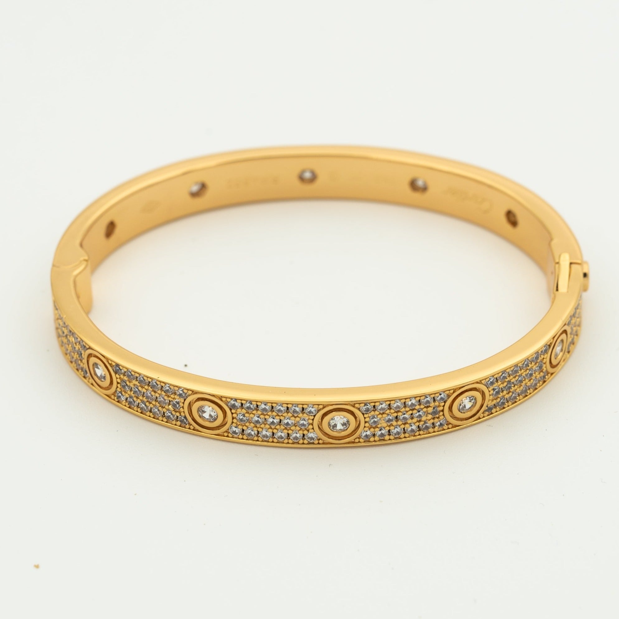 ¡®Loco¡¯LOVE BRACELET 6.1MM DIAMOND-PAVED 10 BIG DIAMONDS