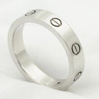 ¡®Loco¡¯LOVE RING 4MM 1 DIAMOND SILVER