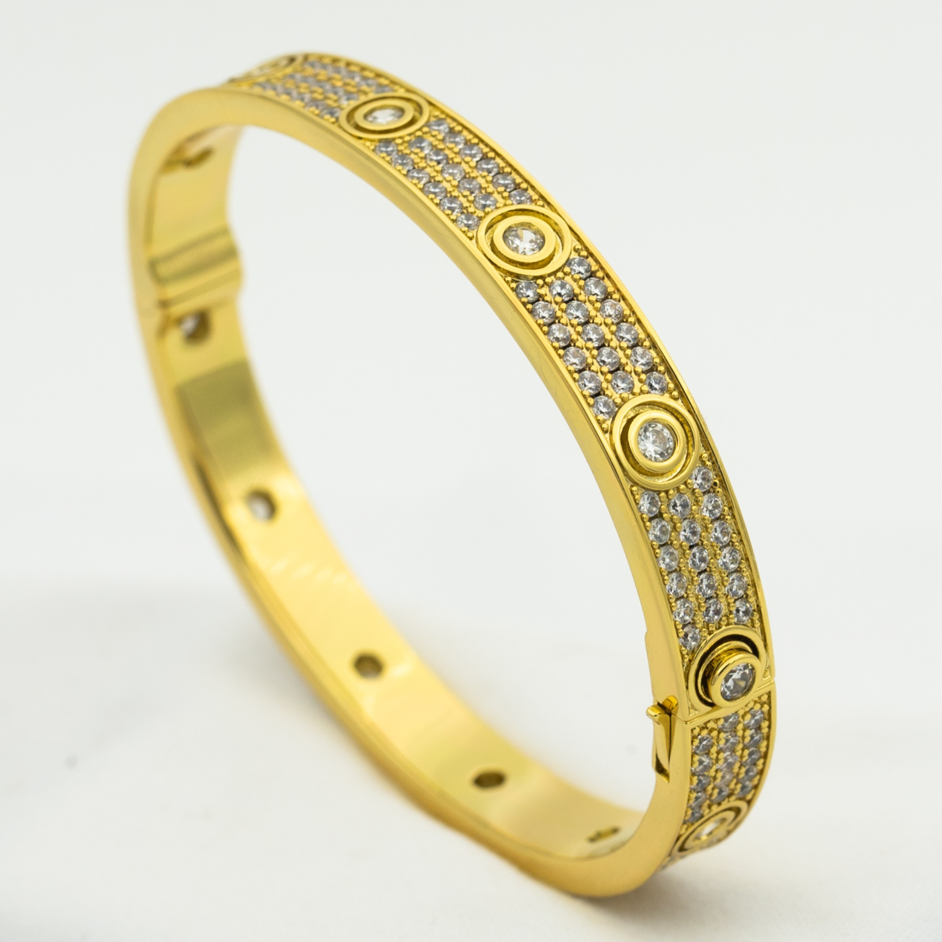 ¡®Loco¡¯LOVE BRACELET 6.1MM DIAMOND-PAVED 10 BIG DIAMONDS