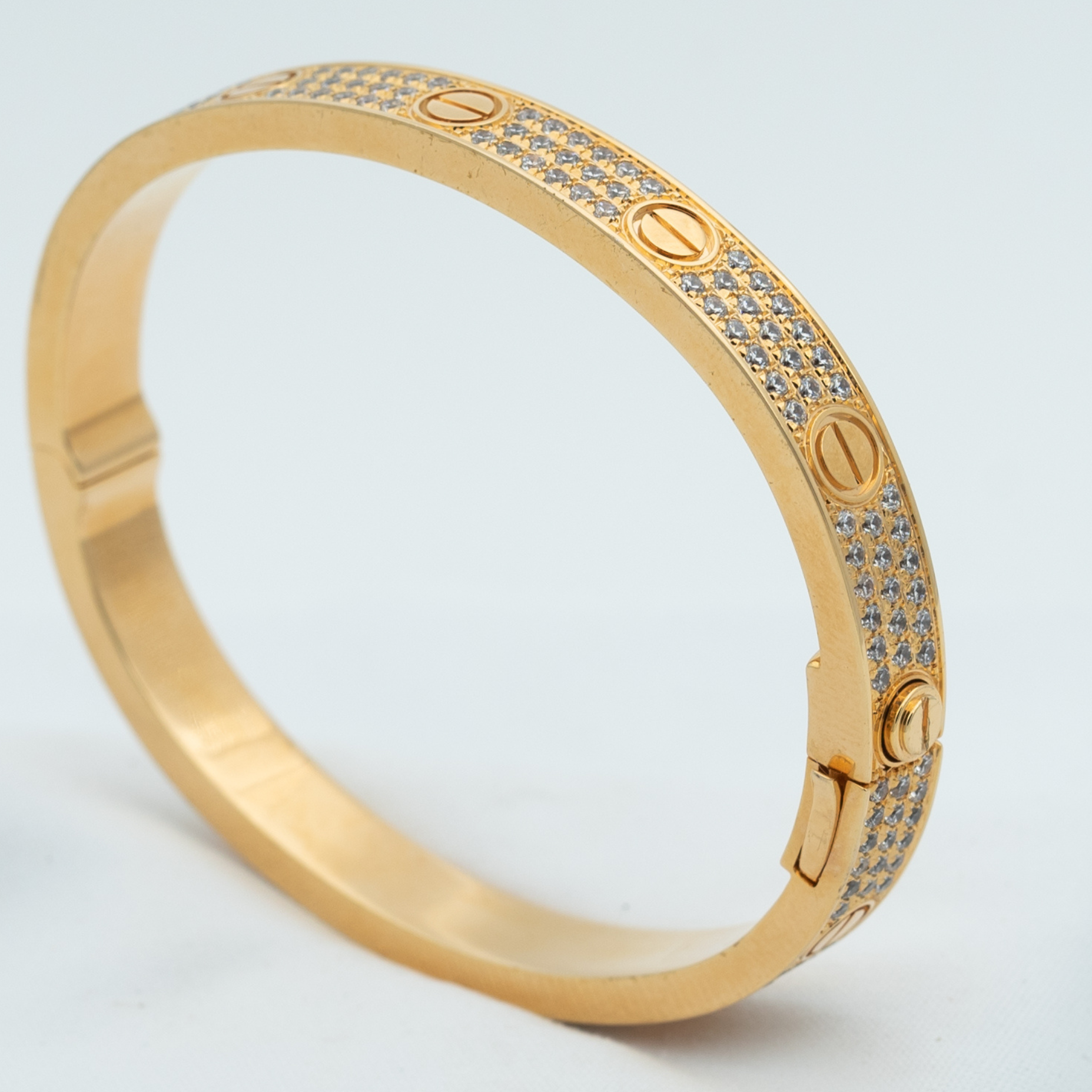 ¡®Loco¡¯LOVE BRACELET 6.1MM DIAMOND-PAVED