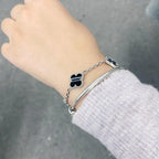 [Loco]New  CLOVER 5 MOTIF PULSAR STONE BRACELET COLLECTION