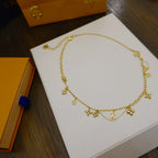 ¡®Loco¡¯BLOOMING SUPPLE NECKLACE BRASS
