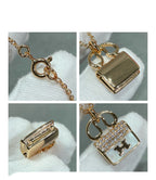 ¡®Loco¡¯H CIRCE MOISSANITE PENDANT NECKLACE GOLD