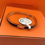 ¡®Loco¡¯CLASSIC HM CLIC BLACK 8MM ENAMEL BRACELET