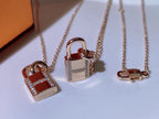 ¡®Loco¡¯HM ADVANCED NICHE LOCK HEAD NECKLACE DIAMONDS