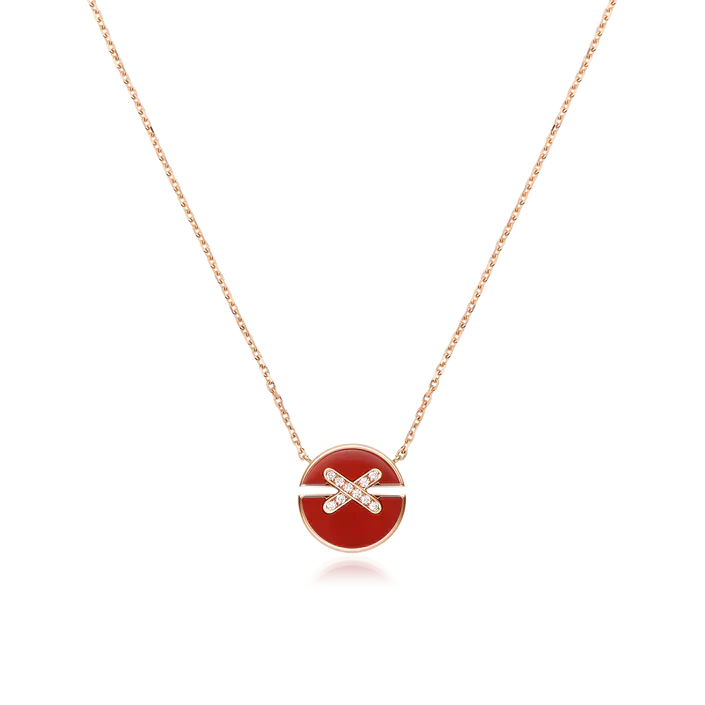 ¡®Loco¡¯JEUX DE ROSE GOLD DIAMOND NECKLACE