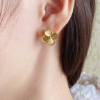 Loco CLOVER MEDIUM STUD EARRINGS