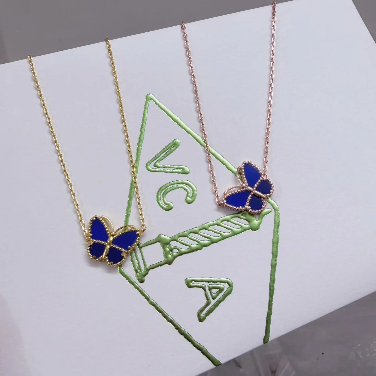 [Loco JURI] 2026 NEW LUCKY BUTTERFLY 1 MOTIFS NECKLACE
