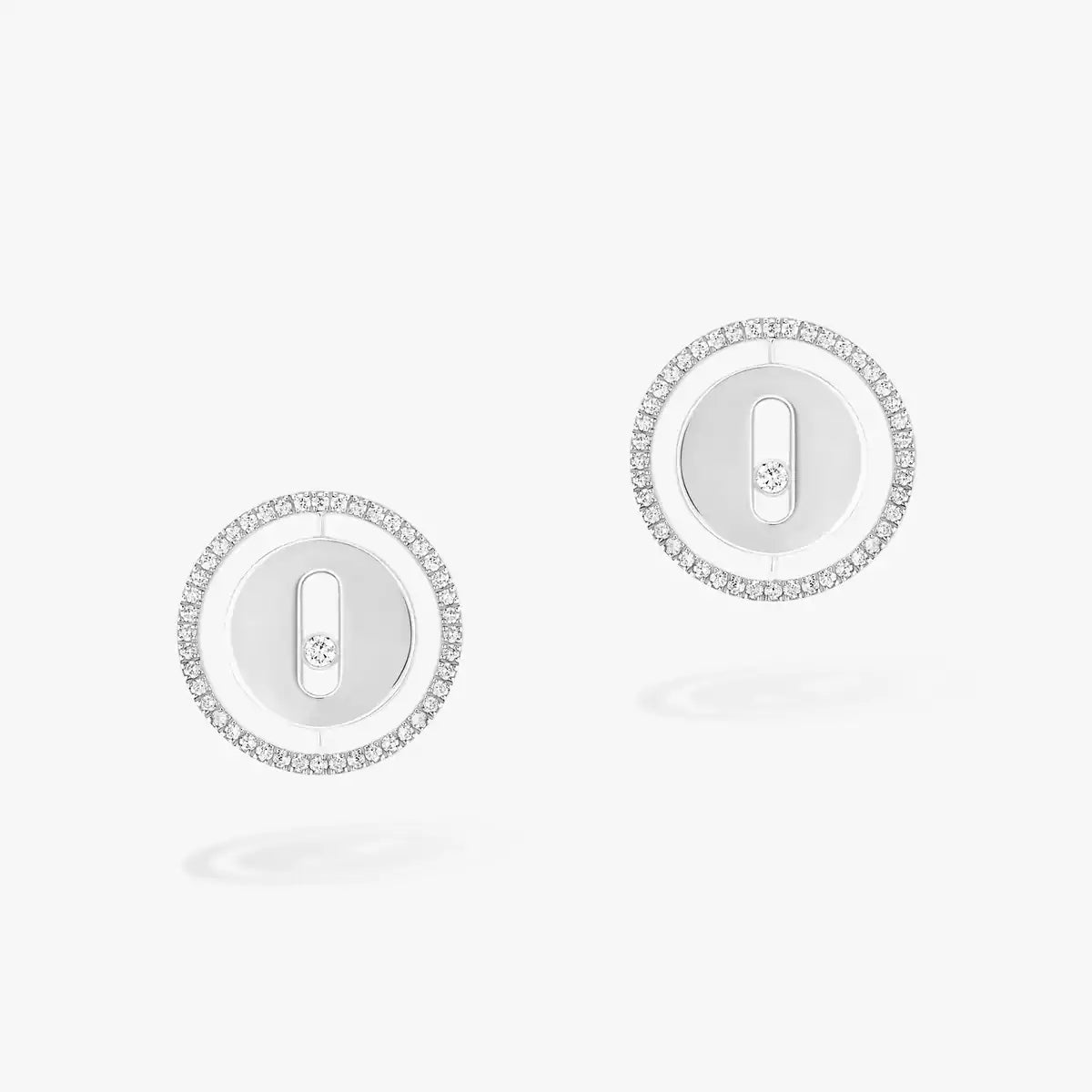 [Loco jewelrys]Lucky Move Diamond Earrings