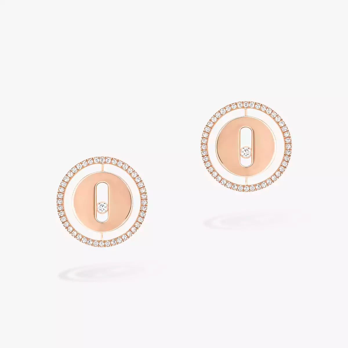 [Loco jewelrys]Lucky Move Diamond Earrings