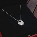 ¡®Loco¡¯AMULETTE SILVER FULL DIAMOND NECKLACE