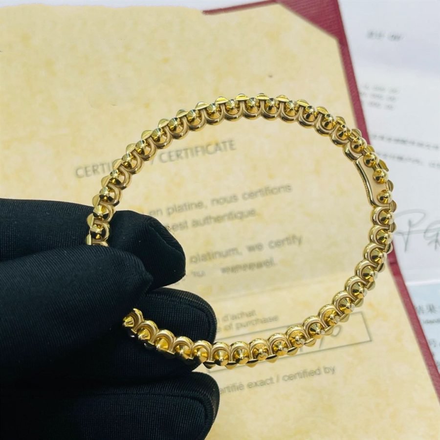 ¡®Loco¡¯CLASH GOLD BRACELET