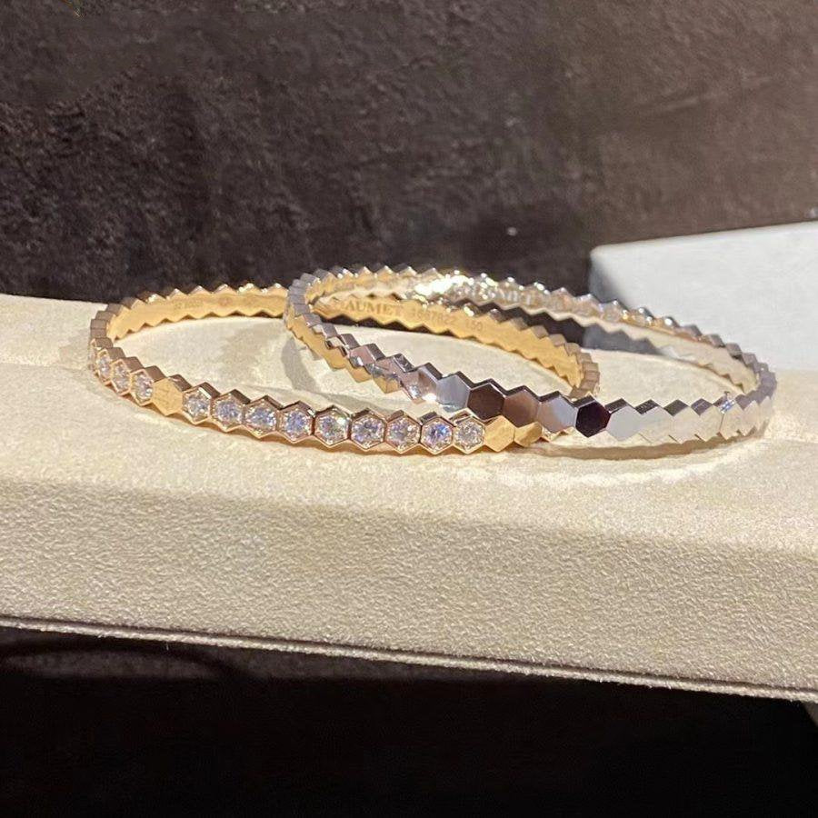 ¡®Loco¡¯BEE LOVE GOLD BRACELET FULL DIAMOND
