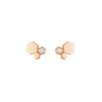 ¡®Loco¡¯BEE LOVE PINK GOLD DIAMOND EARRINGS