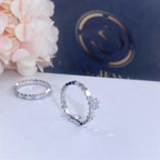 ¡®Loco¡¯BEE LOVE RING SILVER 1 DIAMOND