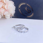 ¡®Loco¡¯BEE LOVE RING SILVER 1 DIAMOND