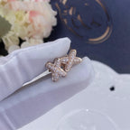 ¡®Loco¡¯JEUX DE PINK GOLD DIAMOND EARRINGS