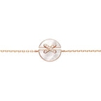 ¡®Loco¡¯JEUX DE BRACELET MOP PINK GOLD DIAMONDS