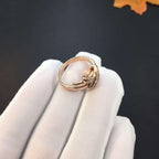 ¡®Loco¡¯JEUX DE PINK GOLD DIAMOND RING