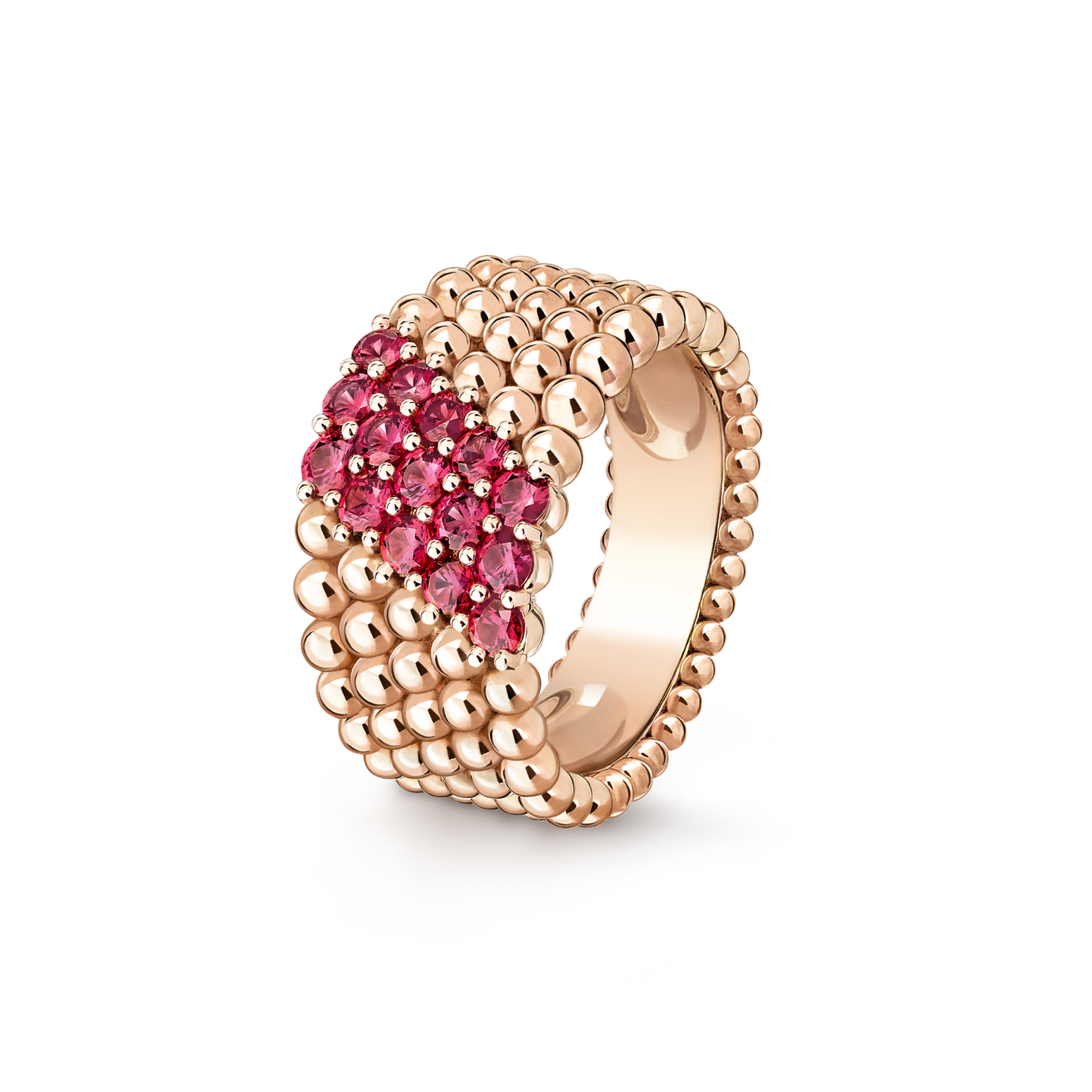 [Loco ]  PERLEE DIAMOND RING ,5-ROW DIAMOND-SET DESIGN