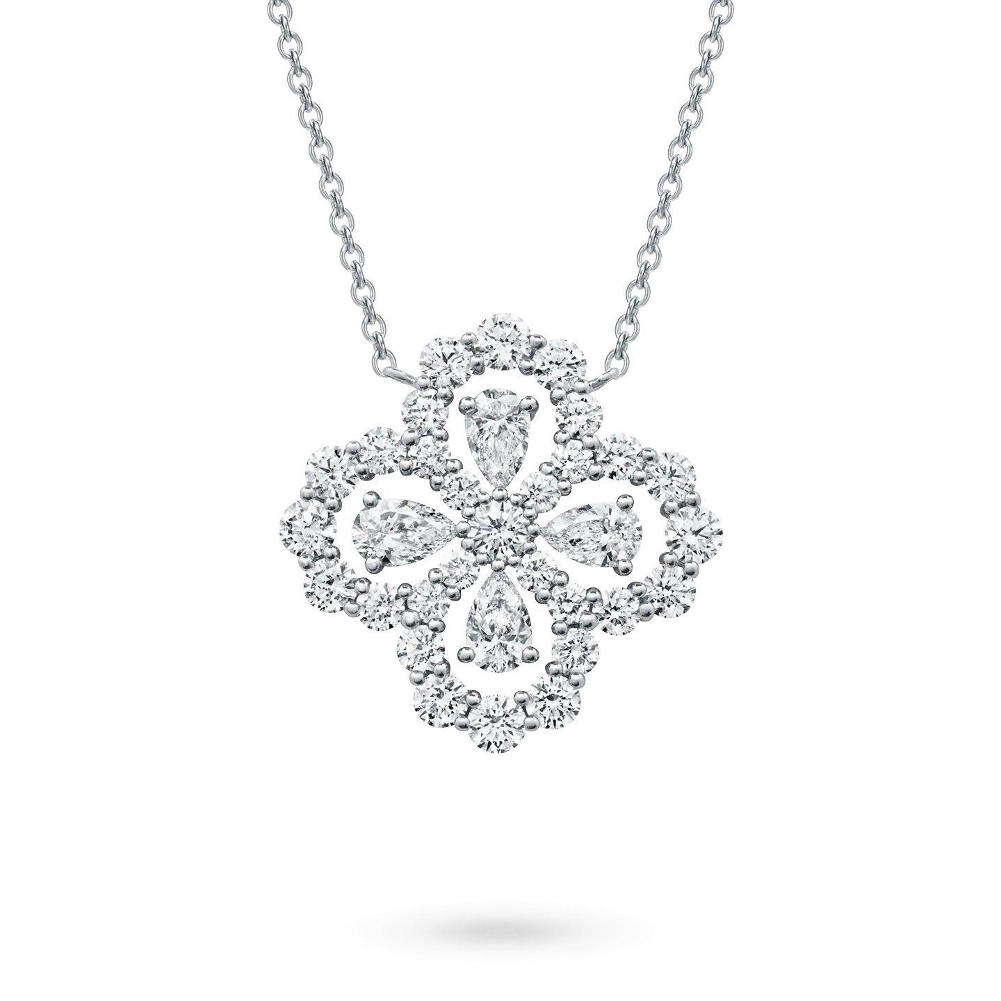 ¡®Loco¡¯LOOP NECKLACE FULL MOTIF DIAMOND 16MM MULTIPLE COLORS