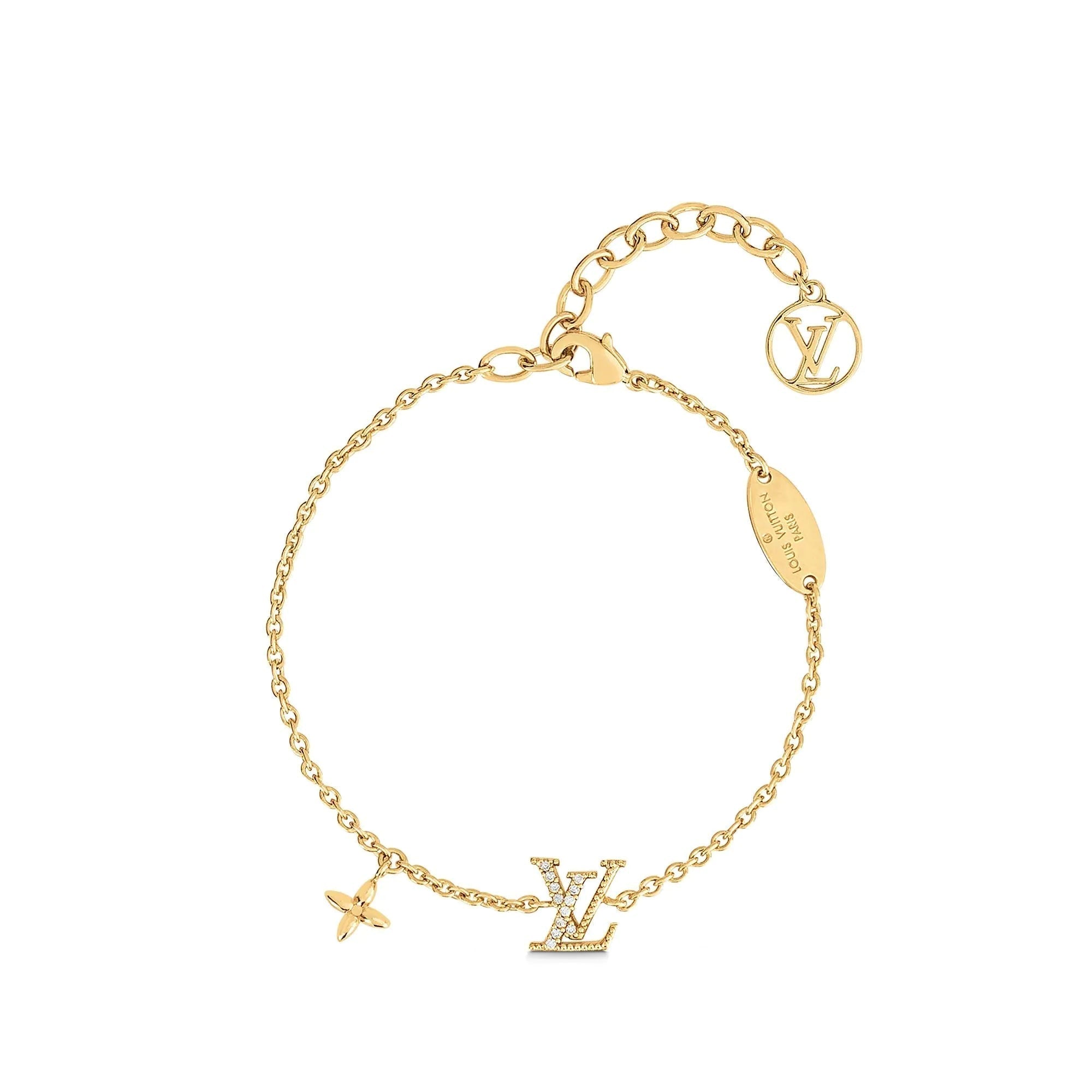 ¡®Loco¡¯LOGO STAR MOTIF GOLD BRACELET