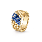 [Loco ]  PERLEE DIAMOND RING ,5-ROW DIAMOND-SET DESIGN
