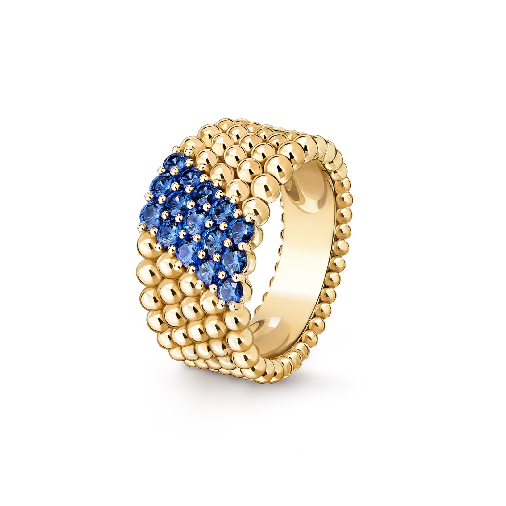 [Loco ]  PERLEE DIAMOND RING ,5-ROW DIAMOND-SET DESIGN
