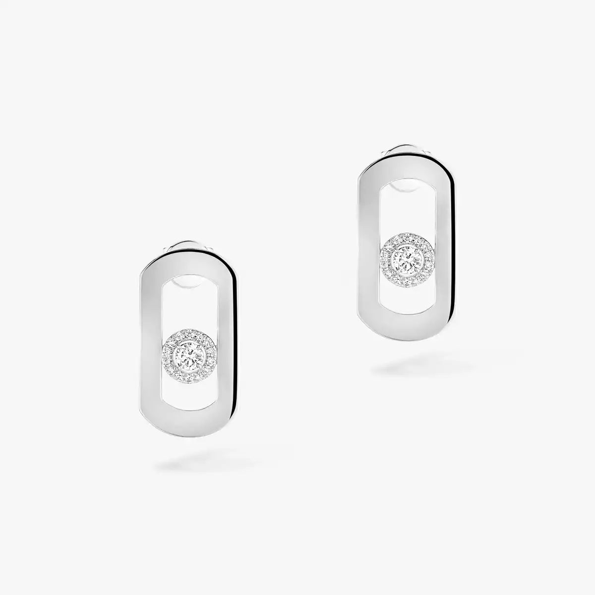 [Loco jewelrys]So Move Diamond Earrings in Yellow Gold