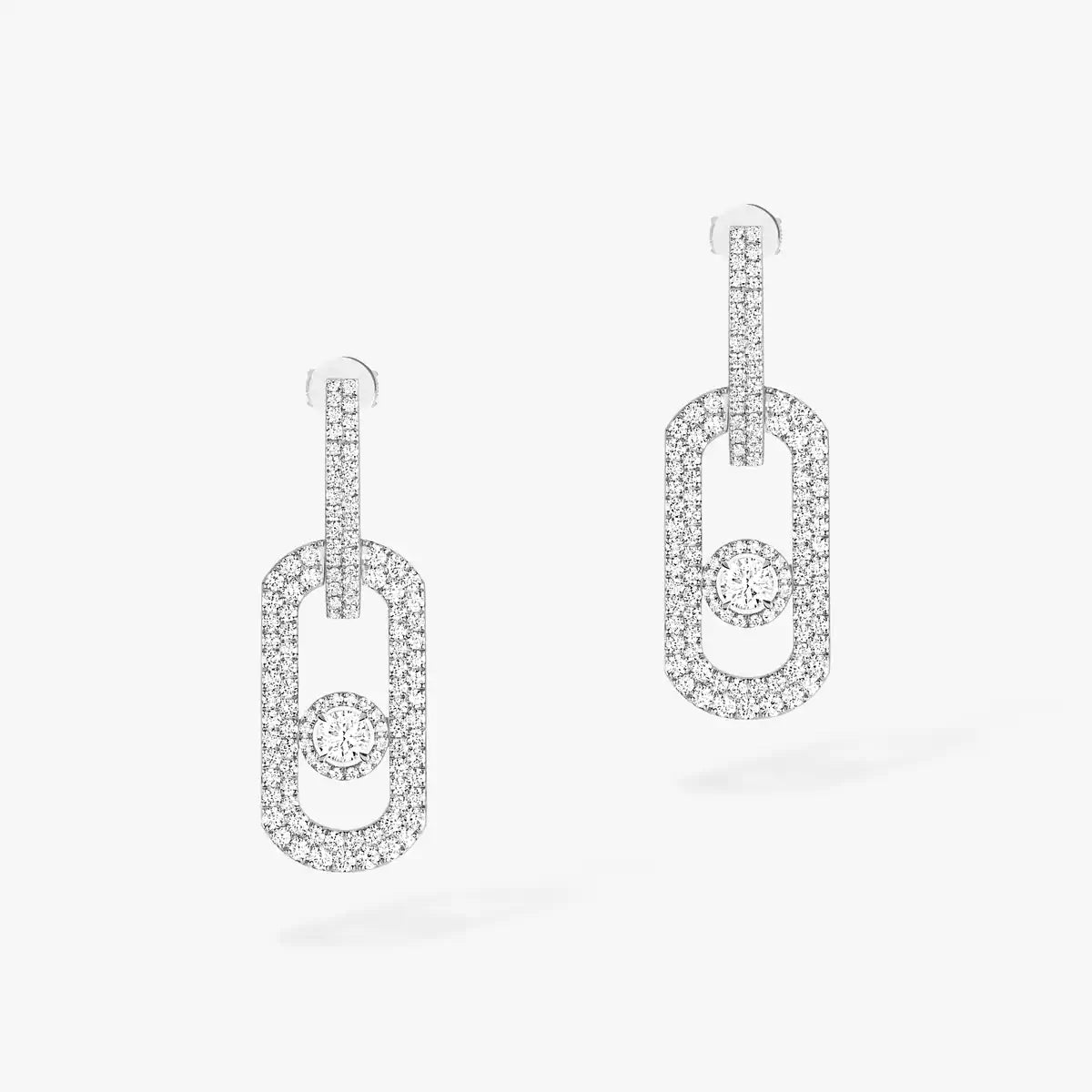 [Loco jewelrys]So Move XL Pave_-Set Diamond Pendant Earrings