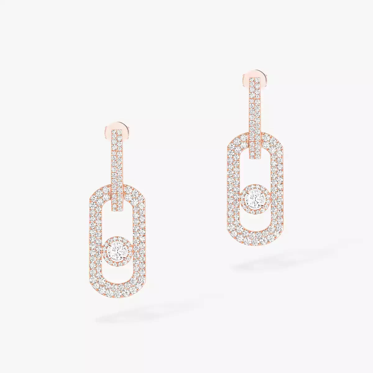 [Loco jewelrys]So Move XL Pave_-Set Diamond Pendant Earrings