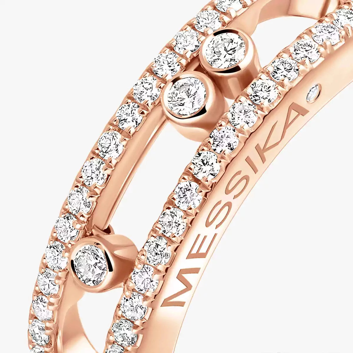 [Loco jewelrys] Baby Move Gold Diamond Pave_ Ring