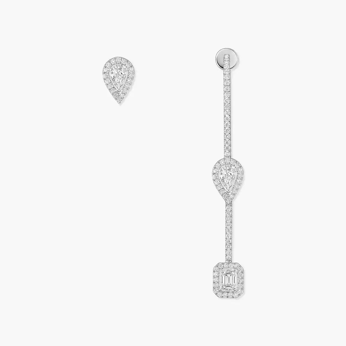 [Loco jewelrys]Diamond Drop Earrings My Twin